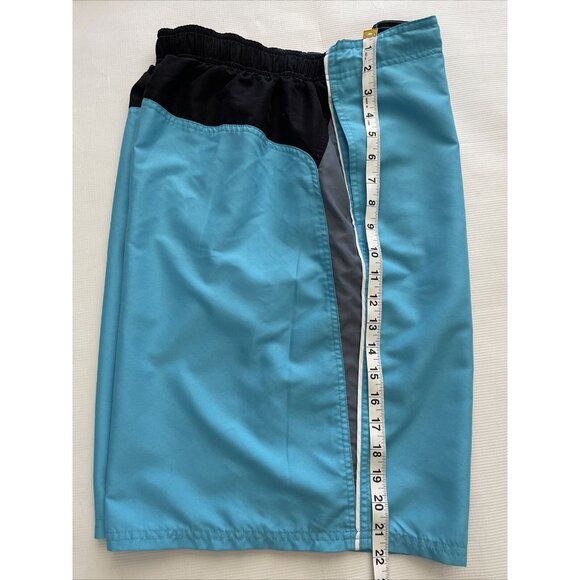 Nike Shorts Mens Large Blue Board Casual Elastic Drawstring Activewear Pockets - Picture 5 of 6
